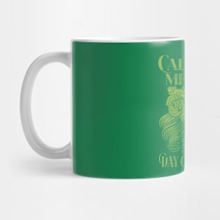 Lady Calavera Mexican - Day of the Dead - Green Mug